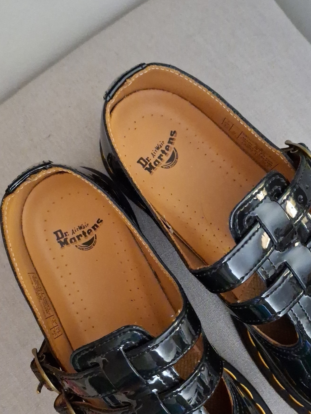Dr. Martens Mary Jane Black Patent Double-Strap Dress Shoes_1 - Picture 3 of 6